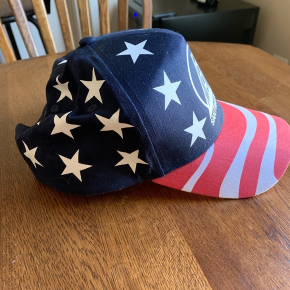 San Franpsycho American Flag Snapback - Picture 2 of 4
